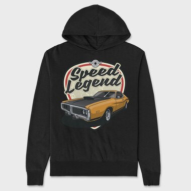 1973 dodge charger, Unisex Men's Hoodie