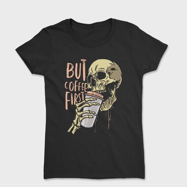 Coffe Skull, Women's T-Shirt