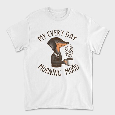 Stressed Dog, Unisex Men's T-Shirt