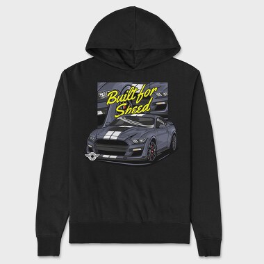 Built for Speed Mustang, Unisex Men's Hoodie