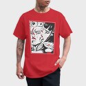 Muscle Cars Hand Drawn, Unisex Men's T-Shirt