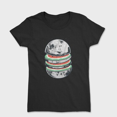 Moon Watermelon, Women's T-Shirt