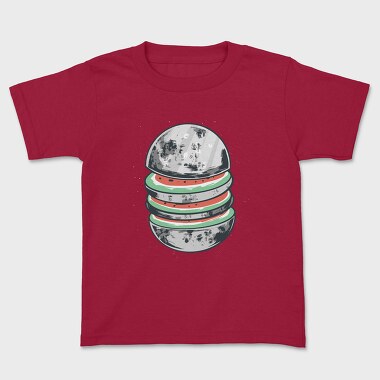 Moon Watermelon, Kids' T-Shirt
