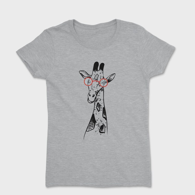 Giraffe Glass, Women's T-Shirt