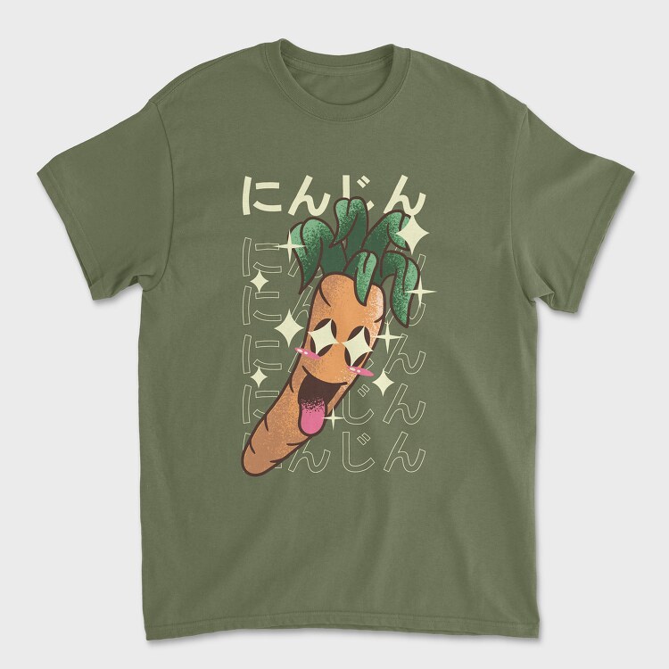carrot crazy kawaii, Unisex Men's T-Shirt