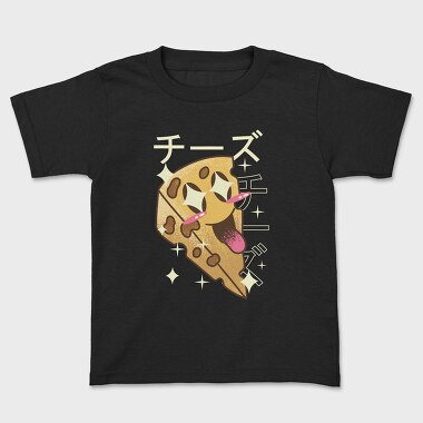 Cheese Crazy Kawaii, Kids' T-Shirt