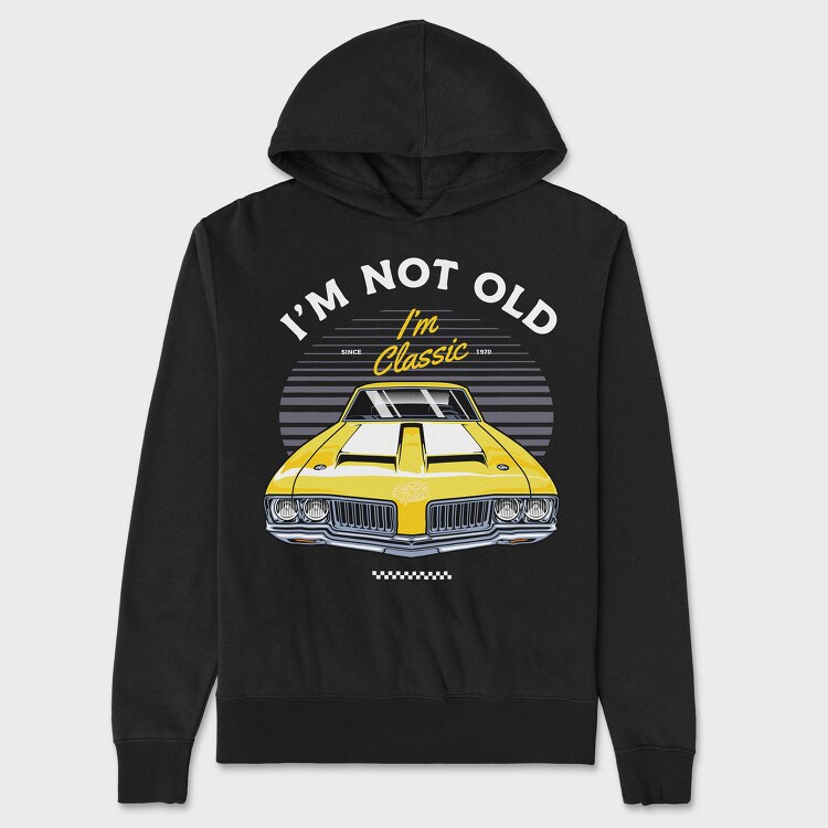 Classic 6, Unisex Men's Hoodie