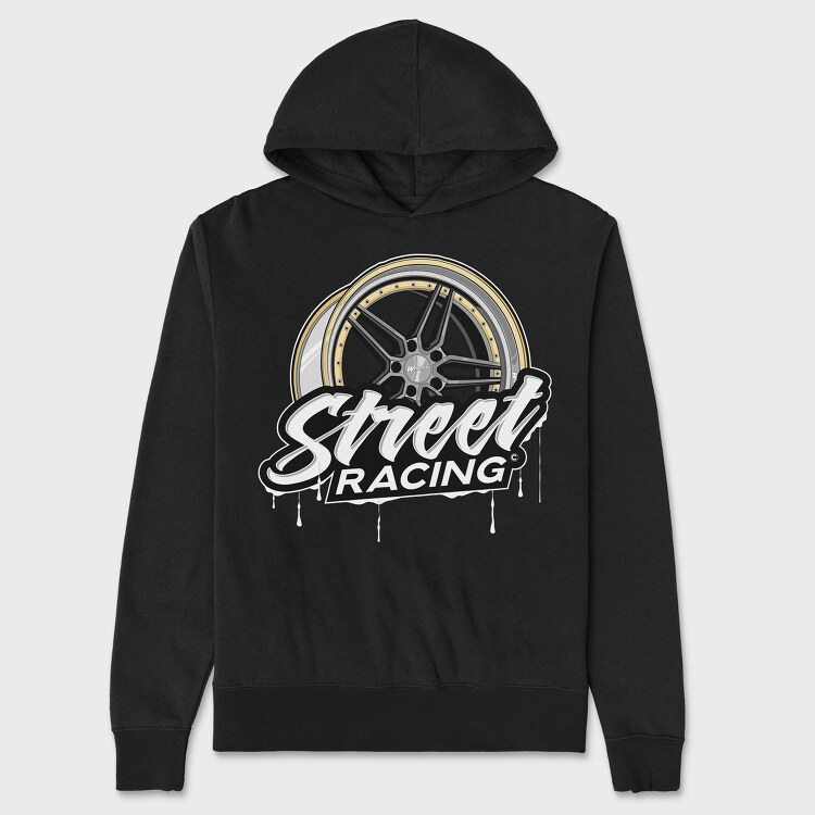 Street Racind Rim, Унисекс Мъжко Суичър