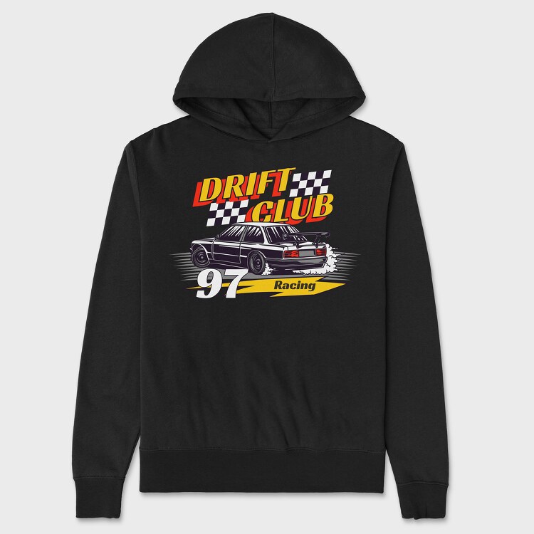 Drift Club 97 Bmw, Unisex Men's Hoodie