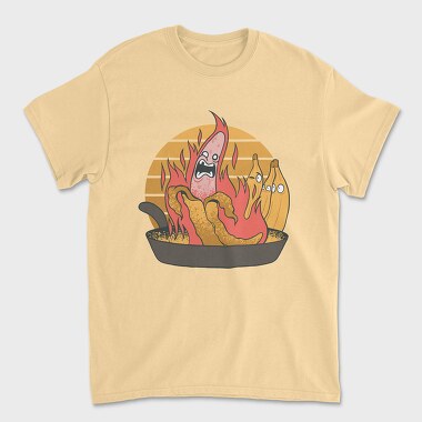 Banana Fire, Unisex Men's T-Shirt