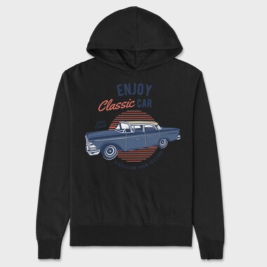 1955 Chevrolet, Unisex Men's Hoodie