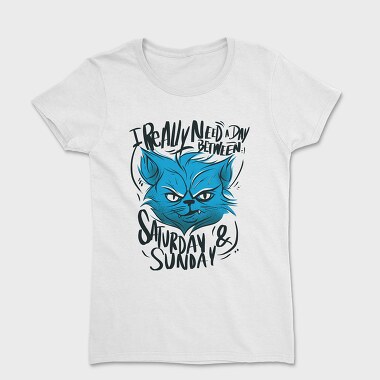 Cat Monday, Women's T-Shirt