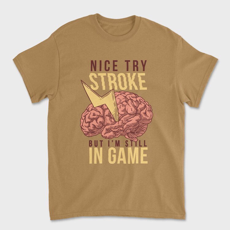 Brain Lightning Quote, Unisex Men's T-Shirt
