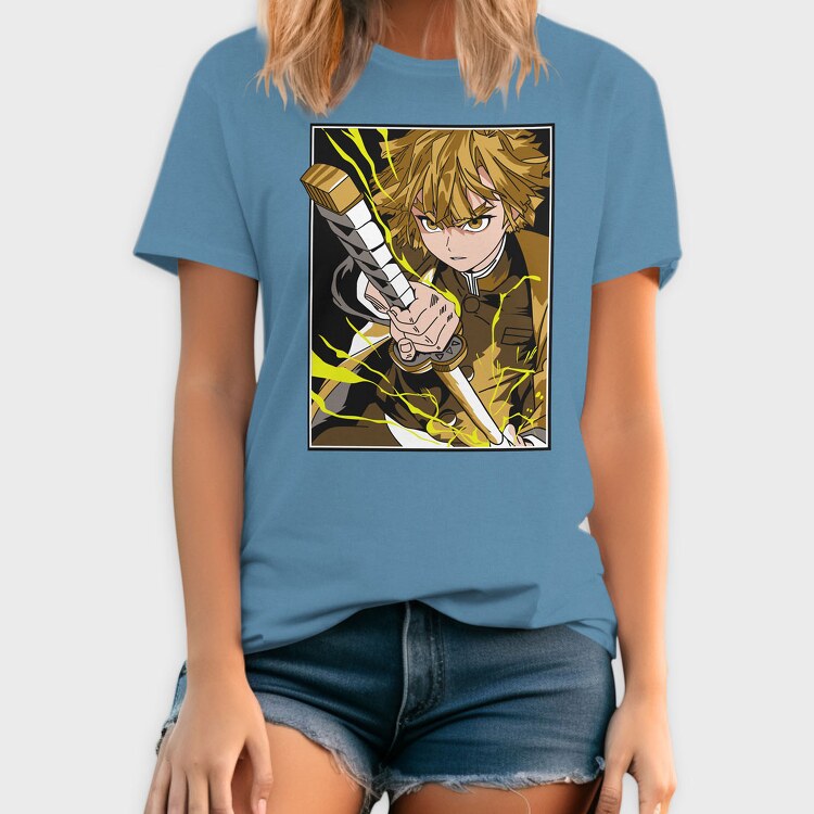 Futuristic Car Front Perspective Speed Demon, Unisex Men's T-Shirt