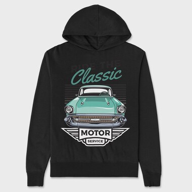 1957 Chevrolet Bel Air, Unisex Men's Hoodie