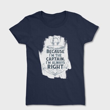 Captain, Women's T-Shirt
