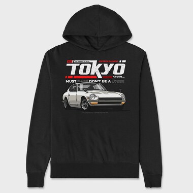 Tokyo Skyline, Unisex Men's Hoodie