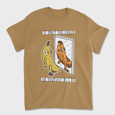 Unisex Men's T-Shirt, Banana