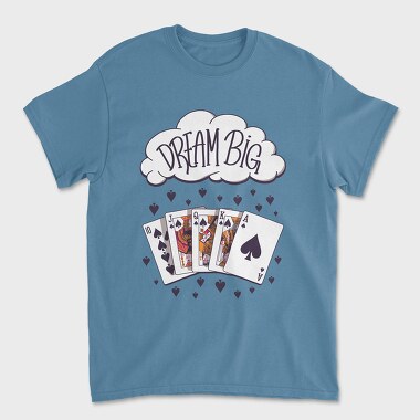 Dream Poker, Unisex Men's T-Shirt