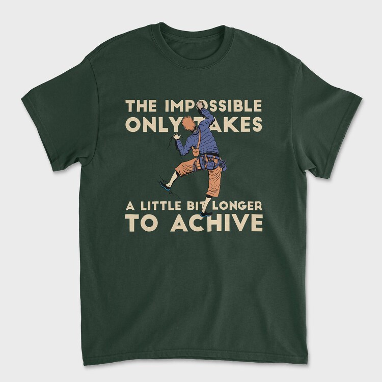 Rock Climber, Унисекс Мъжка Тениска
