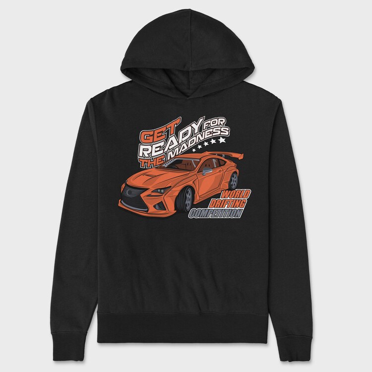 Get Ready for the Madness, Unisex Men's Hoodie