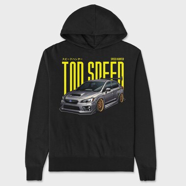 Top Speed Subaru, Unisex Men's Hoodie