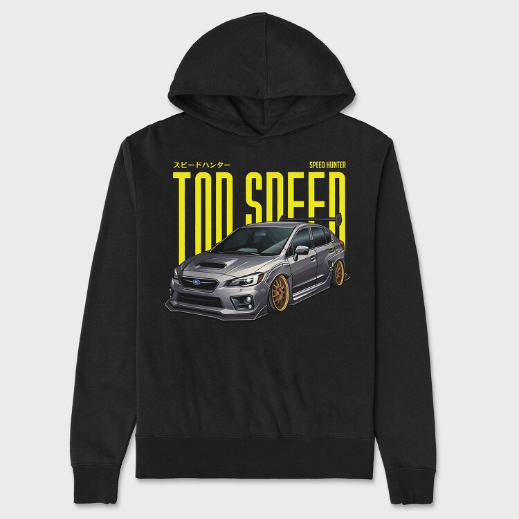 Top Speed Subaru, Унисекс Мъжко Суичър