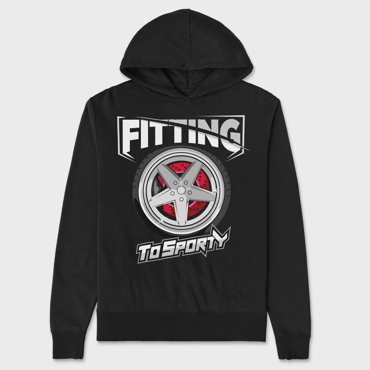 Tosporty King Rim, Унисекс Мъжко Суичър