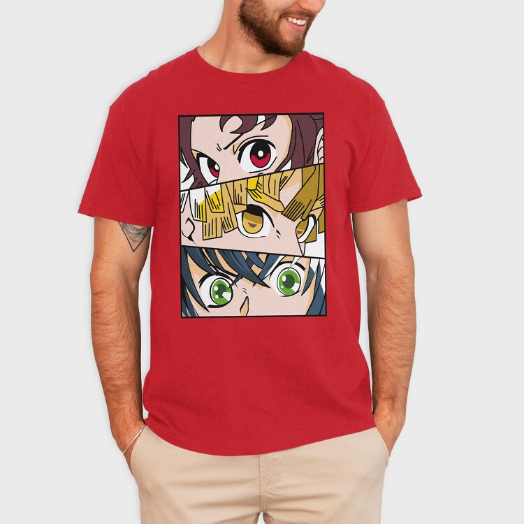 Classic Convertible Car With Sky Palm Trees, Unisex Men's T-Shirt