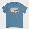 Snowmen Santa Drunk, Women's T-Shirt