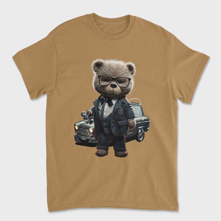 Business Teddy, Unisex Men's T-Shirt