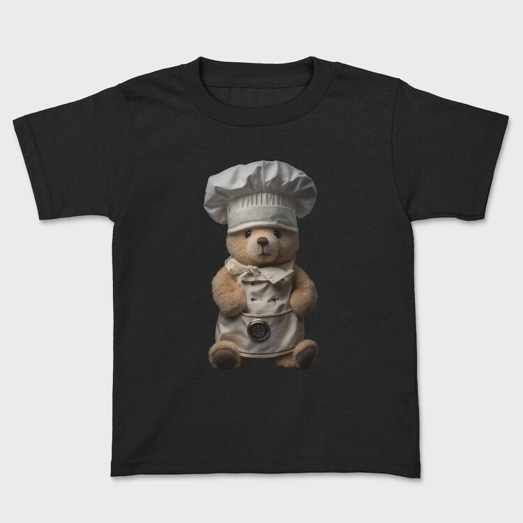 Chef Teddy Bear, Kids' T-Shirt