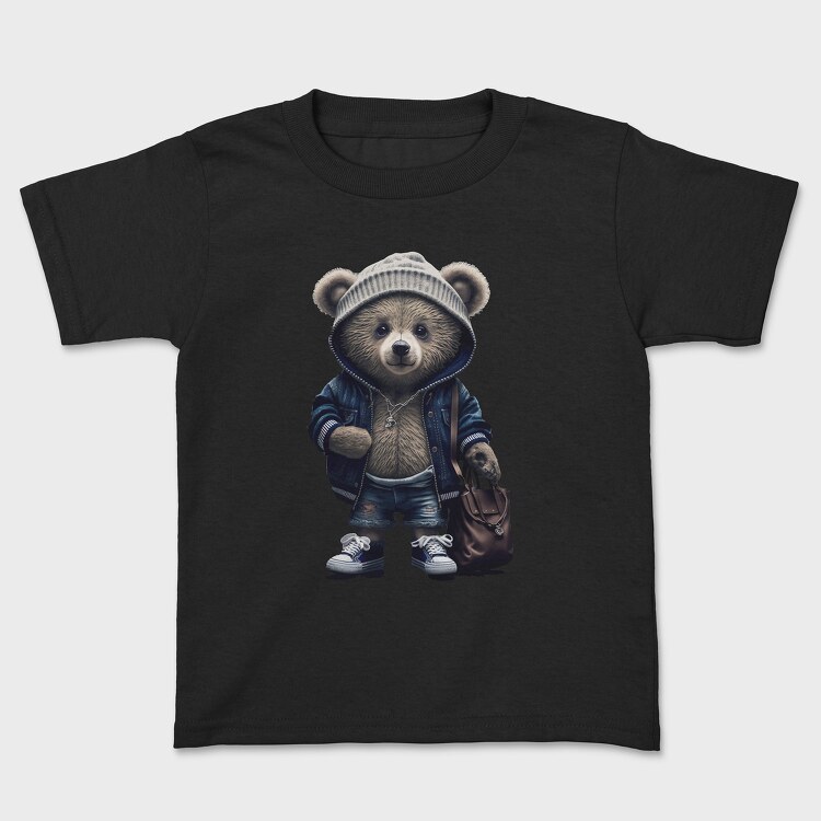 School Teddy Bear, Kids' T-Shirt