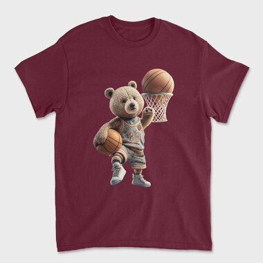Teddy Bear Basket, Unisex Men's T-Shirt