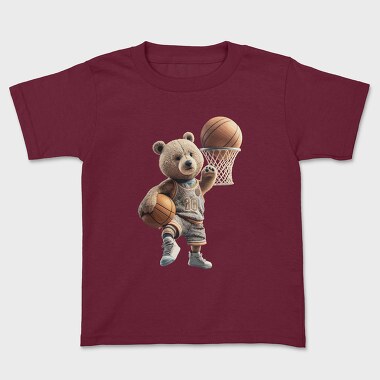 Teddy Bear Basket, Kids' T-Shirt