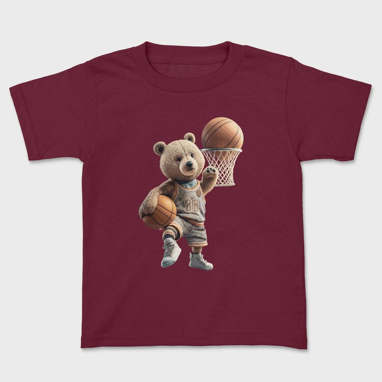 Teddy Bear Basket, Kids' T-Shirt
