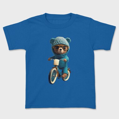 Детска Тениска, Teddy Bear Bicycle