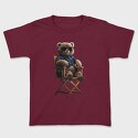 Teddy Bear on Chair, Kids' T-Shirt