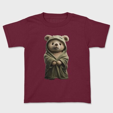 Teddy Bear Robe, Kids' T-Shirt