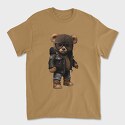 Teddy Bear With Glasses, Unisex Men's T-Shirt