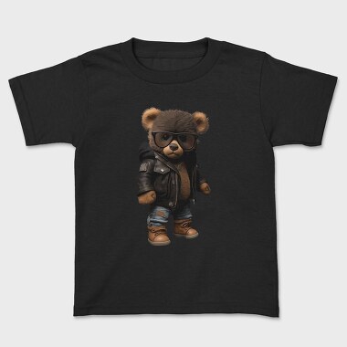 Teddy Bear With Glasses, Kids' T-Shirt