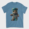 Teddy Bike, Унисекс Мъжка Тениска