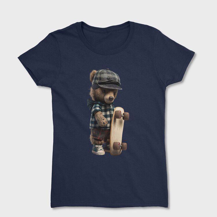 Teddy Skate, Women's T-Shirt
