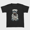 Teddy White Sweatsuit, Kids' T-Shirt