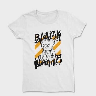 Black Wahite Bear, Women's T-Shirt