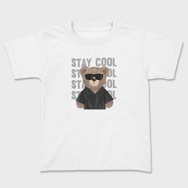 Cool Bear, Kids' T-Shirt