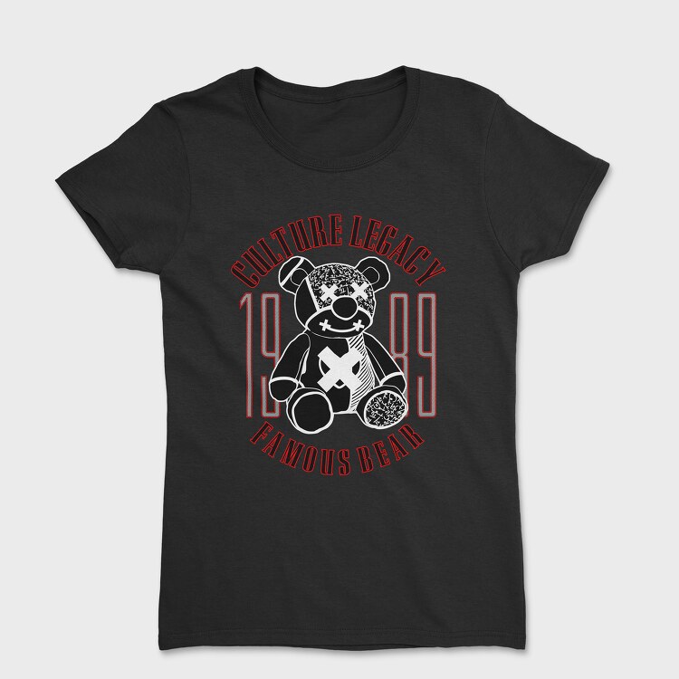 Culture Legacy Bear, Women's T-Shirt