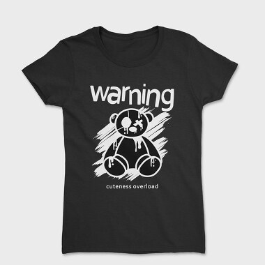 Cuteness Overload Bear, Women's T-Shirt