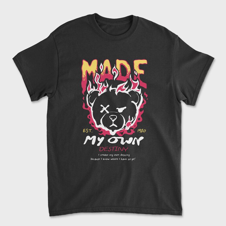 Destiny Bear, Унисекс Мъжка Тениска