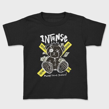 Do Not Cross Bear, Kids' T-Shirt